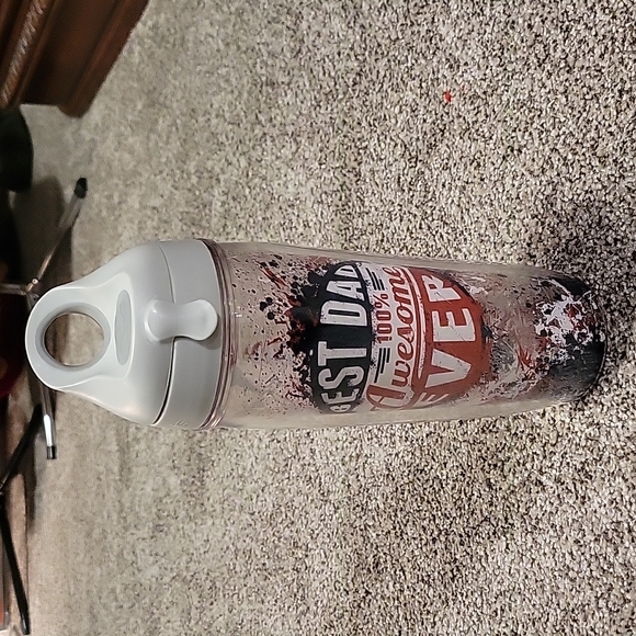 Best Dad Ever 100% Awesome Tumbler - Picture 2 of 3